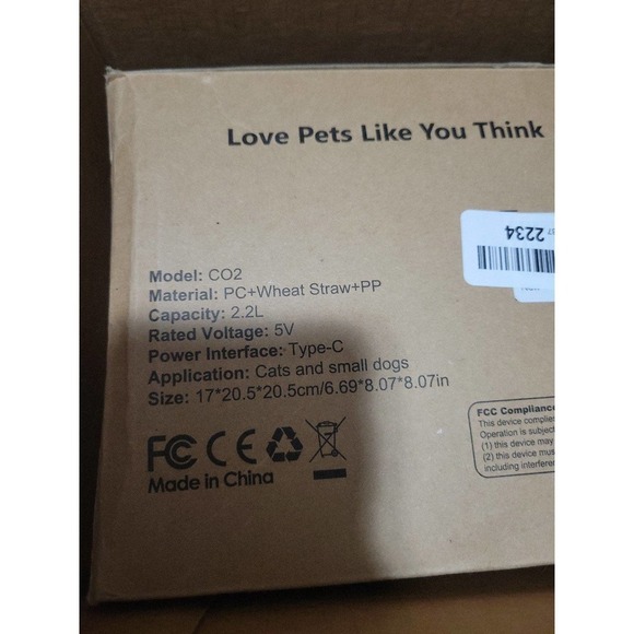 Pet drinking fountain - Picture 3 of 4